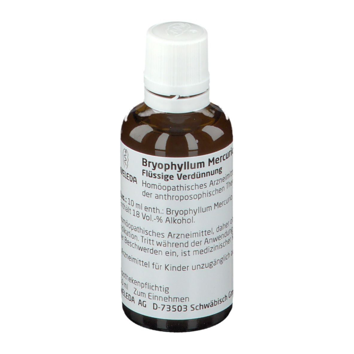 Weleda Bryophyllum Mercurio Cultum D3 Dilution