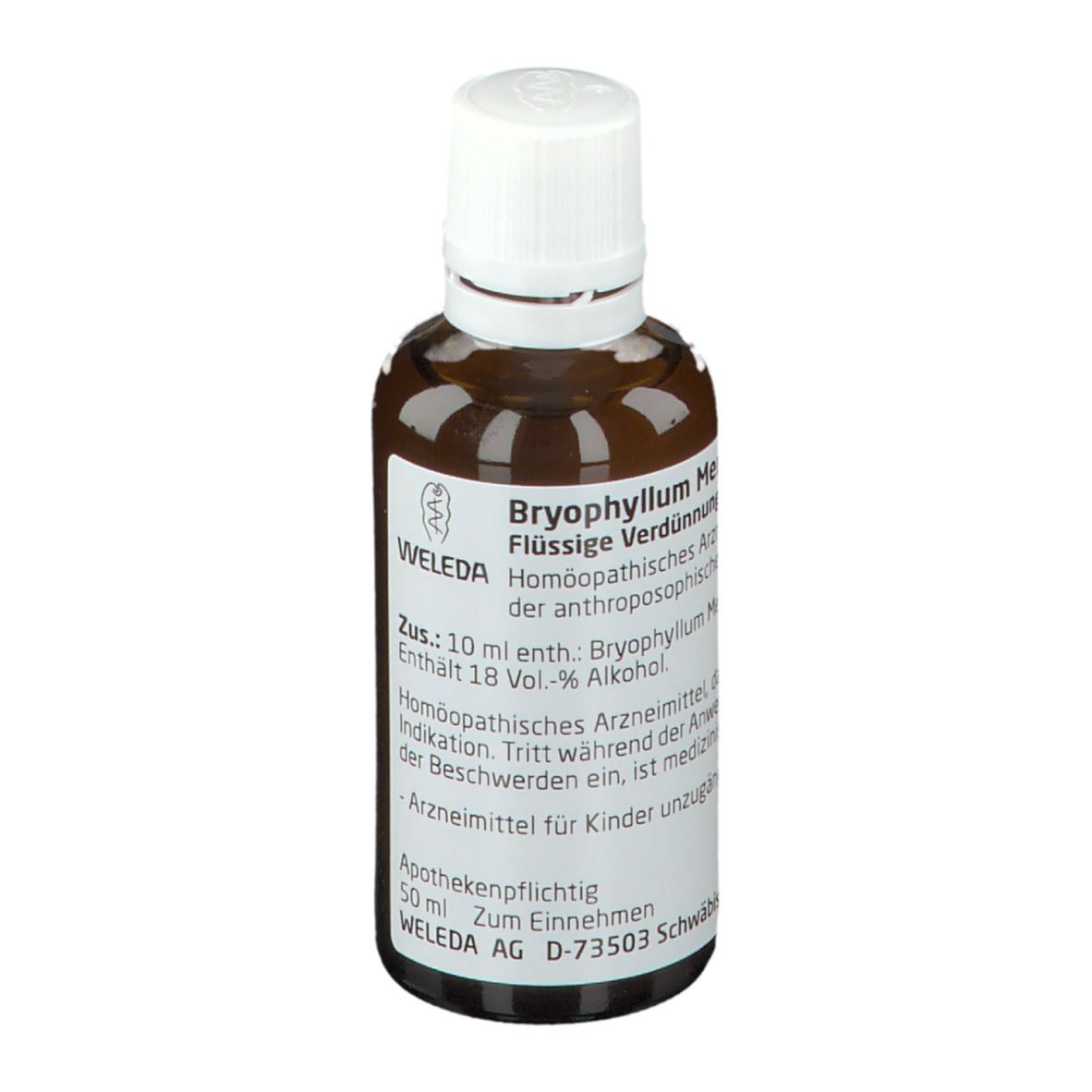Weleda Bryophyllum Mercurio Cultum D3 Dilution