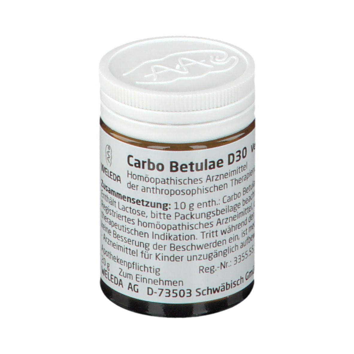 Weleda Carbo Betulae D30 Trituration 20 g - shop-apotheke.at
