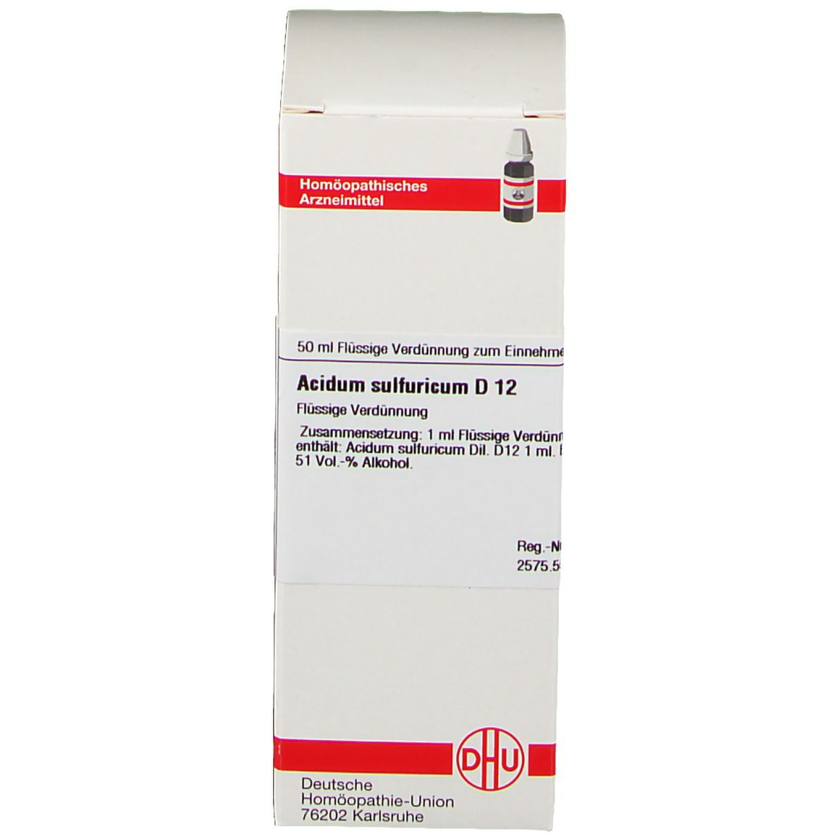 DHU Acidum Sulfuricum D12