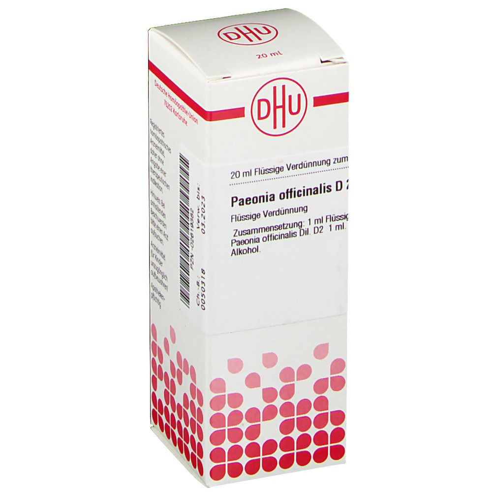 DHU Paeonia Officinalis D2