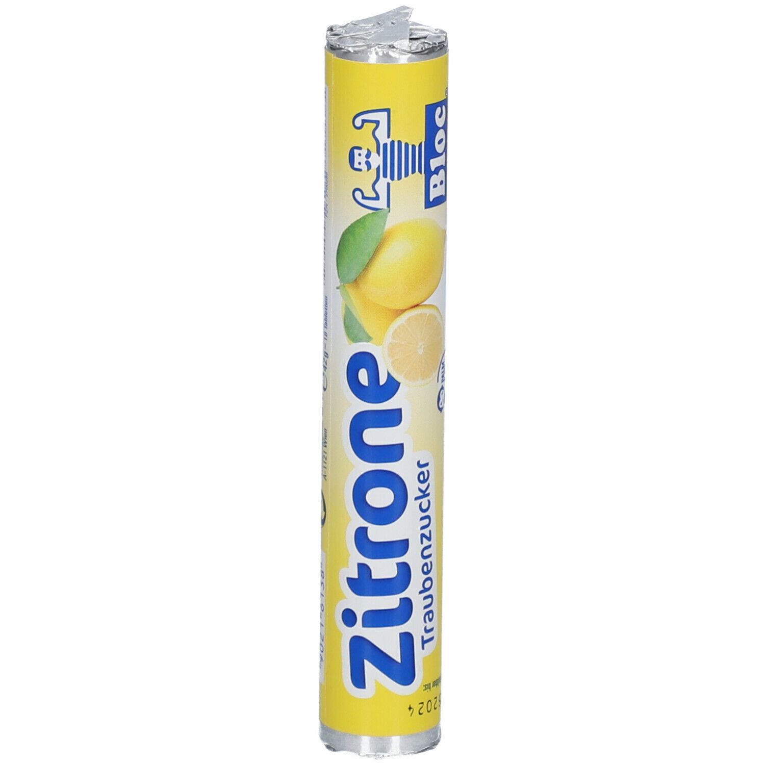 Bloc® Traubenzucker Rolle Zitrone