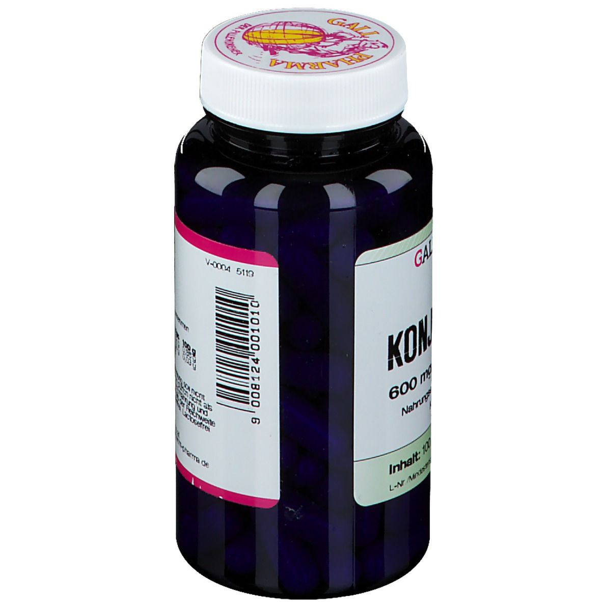 GALL PHARMA Konjacmehl 600 mg