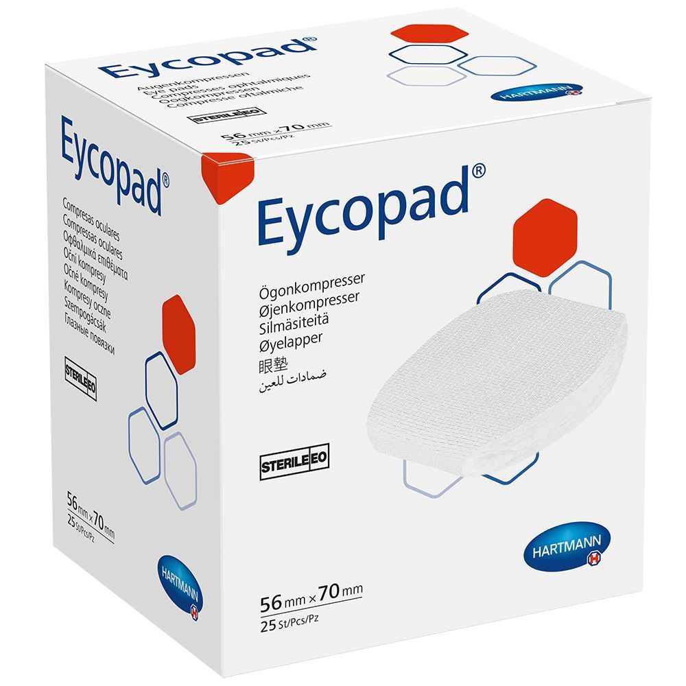Eycopad® Augenkompresse steril 56 x 70 mm