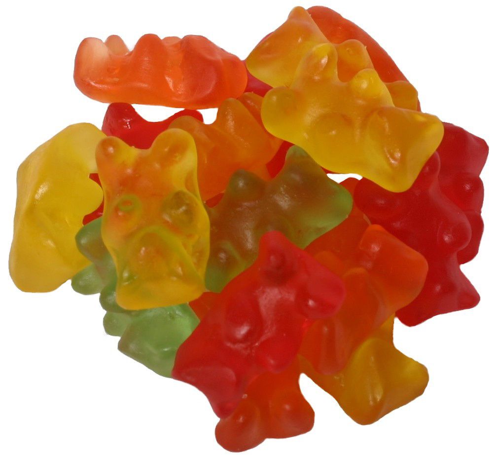 KDA® Seefelder Fruchtgummibären ohne Zuckerzusatz