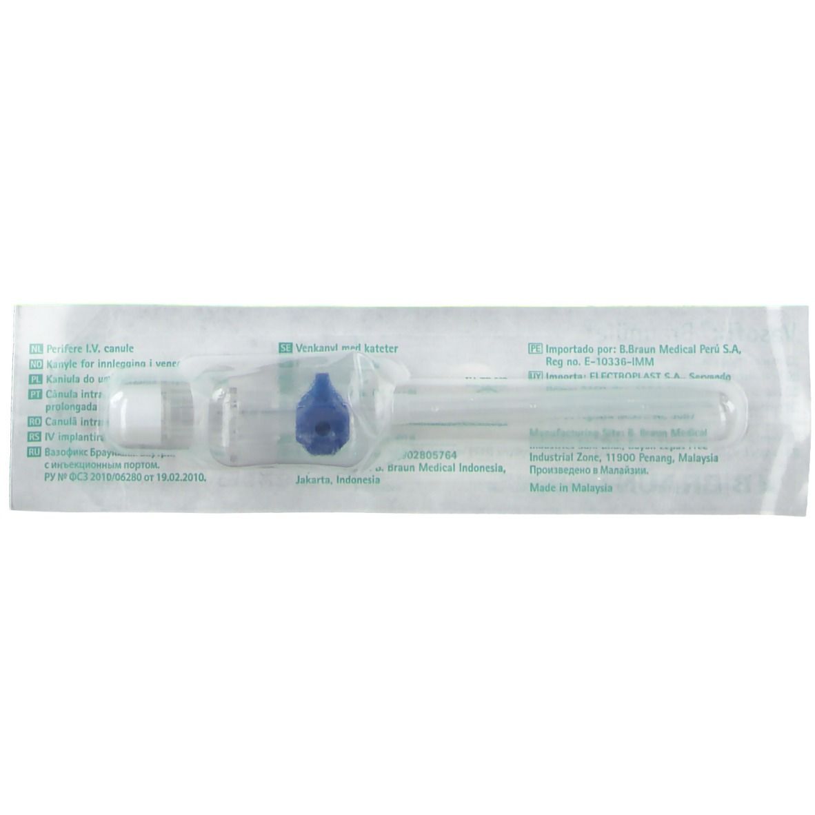 Vasofix® Braunüle® 0,90 x 25 mm G 22 blau