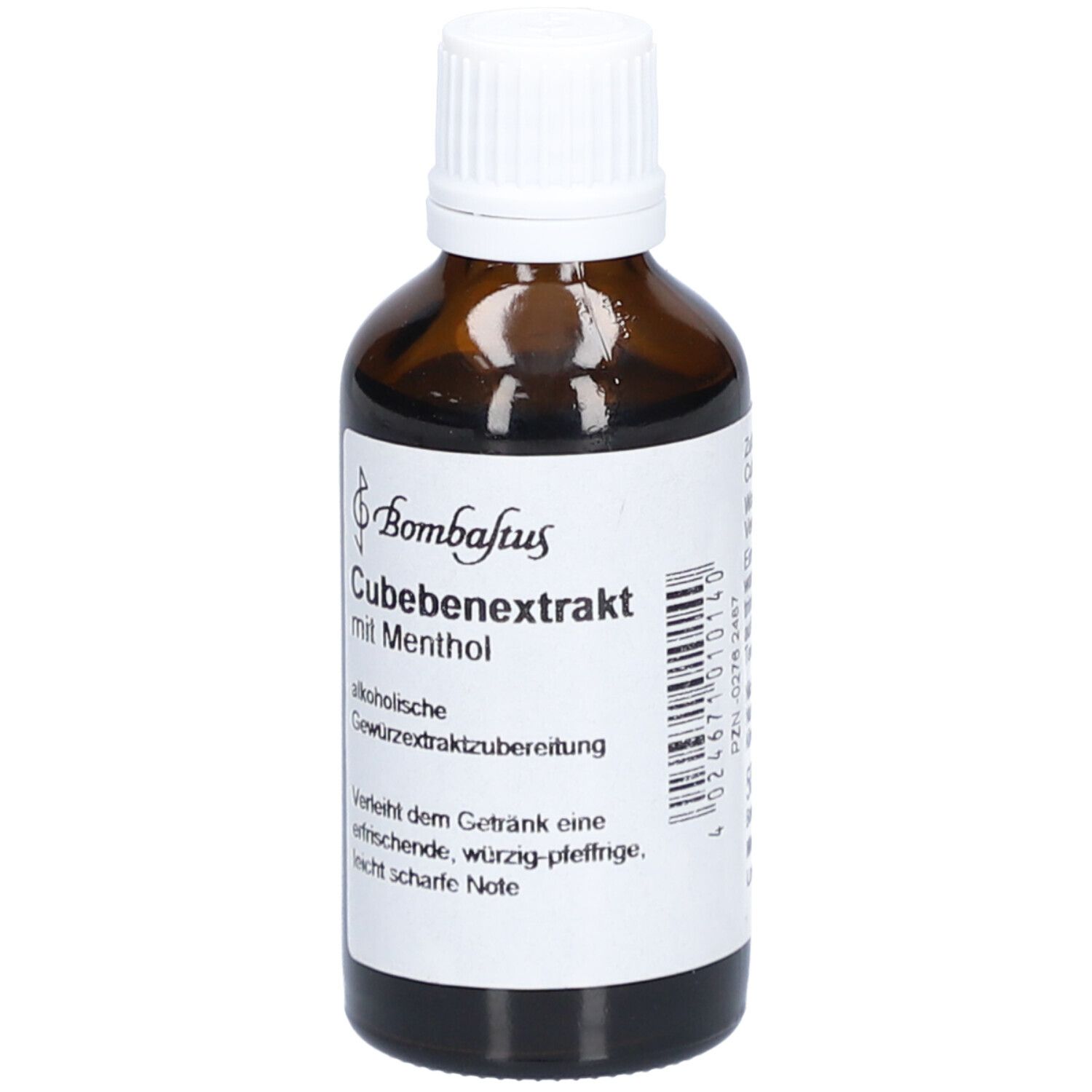 Cubebenextrakt – Alkoholischer Gewürzextrakt mit Menthol