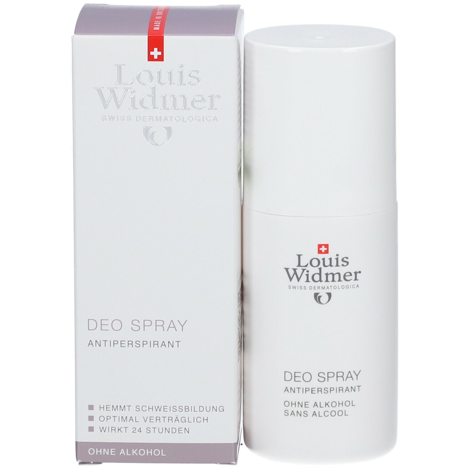 Louis Widmer Deo Spray leicht parfümiert