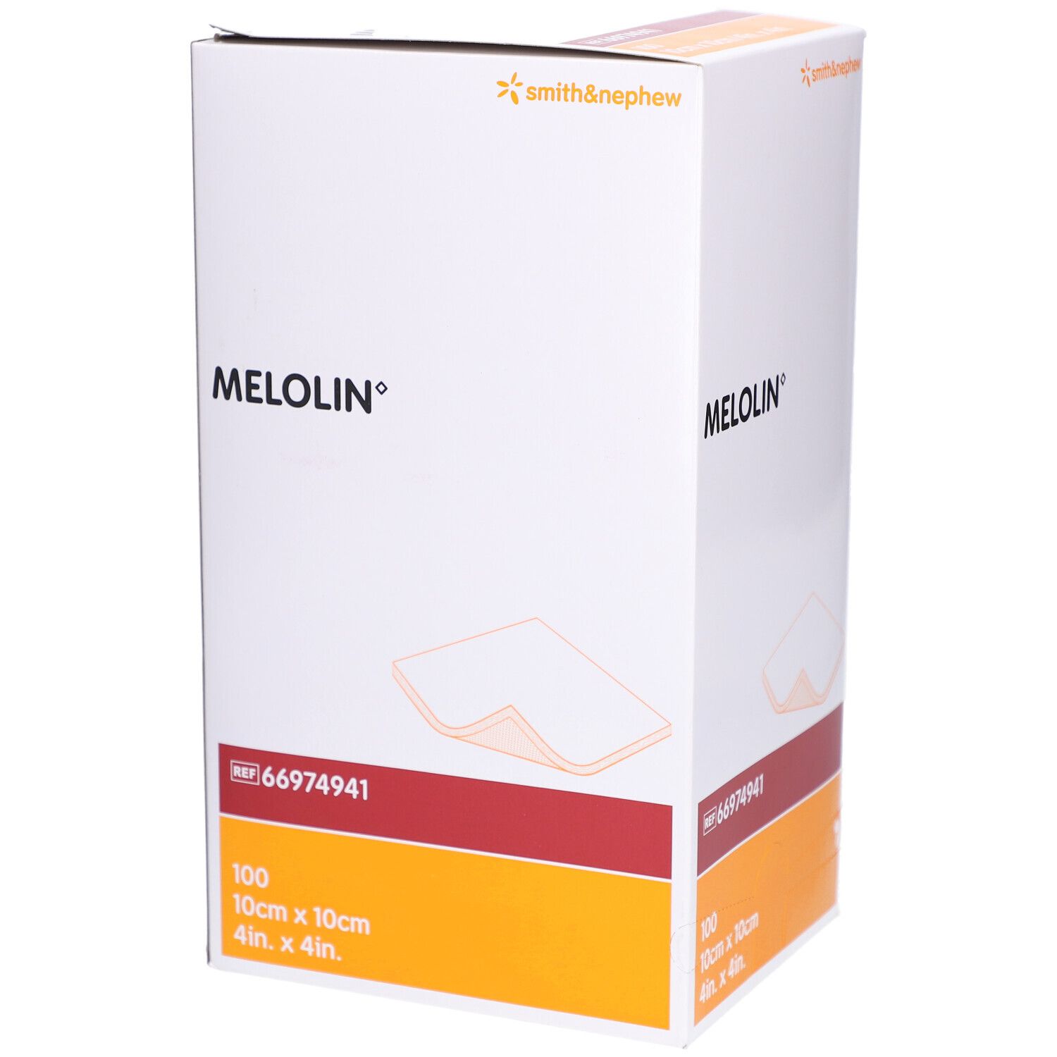 Melolin 10x10cm Wundauflagen steril