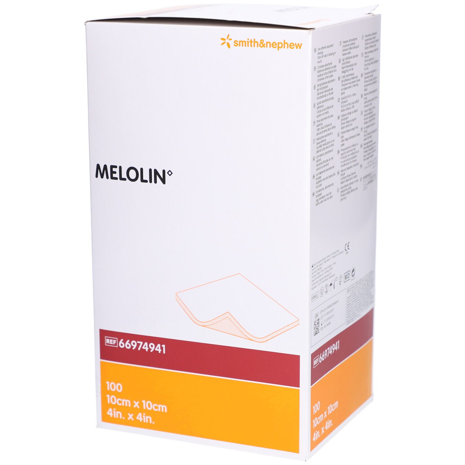 Melolin 10x10cm Wundauflagen steril