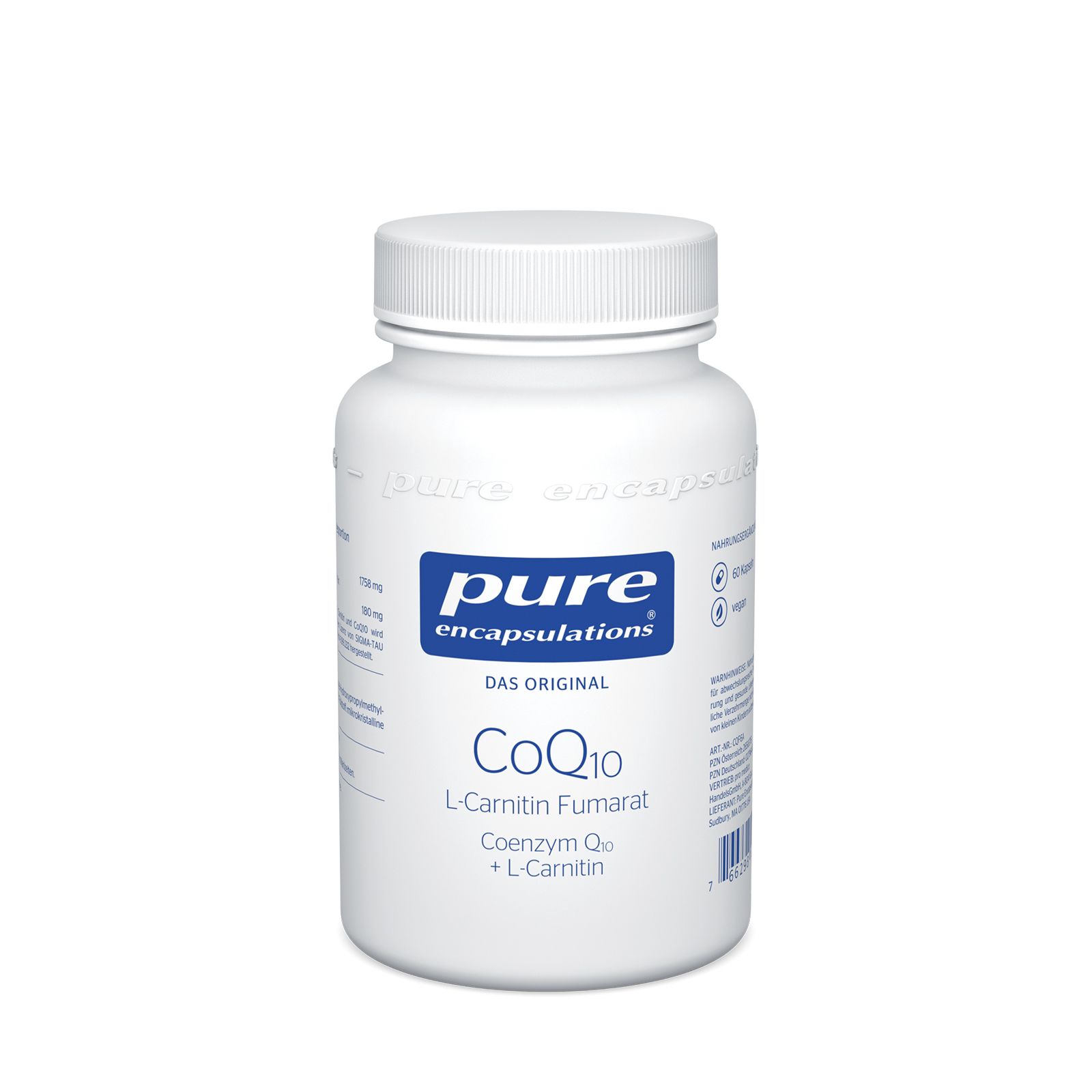 Pure Encapsulations® CoQ10 L-Carnitin Fumarat