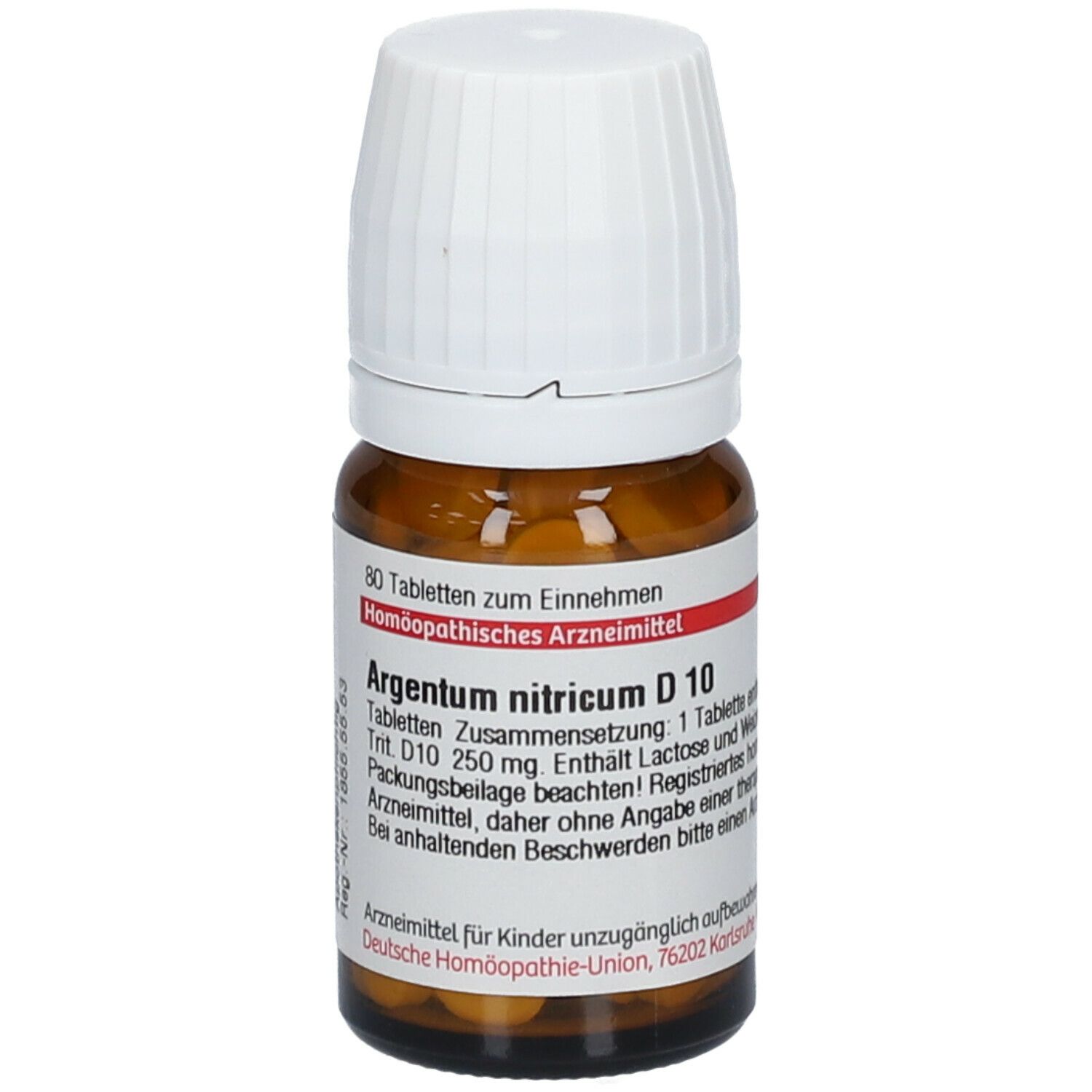 DHU Argentum Nitricum D10