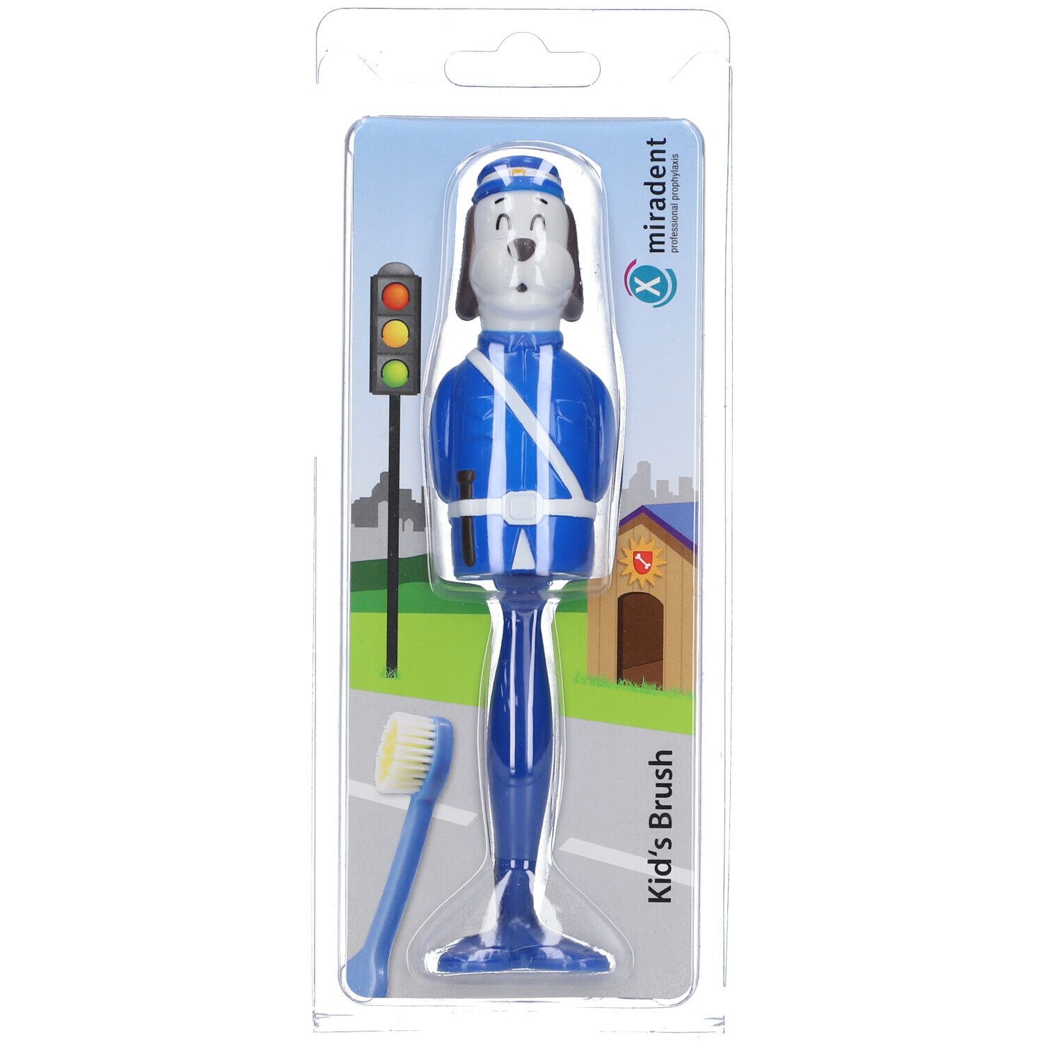 miradent Kids Brush Hund blau