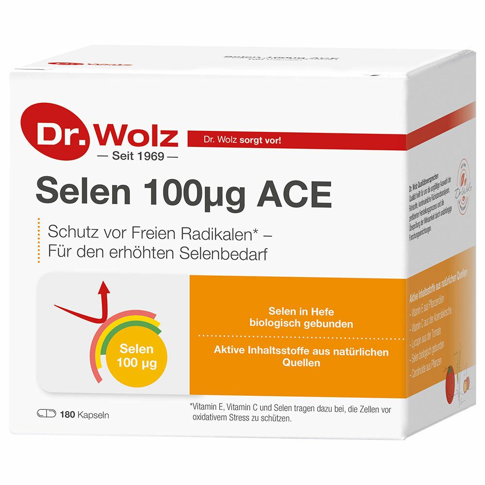 SELEN 100 µg ACE Zellchutz-Kapseln