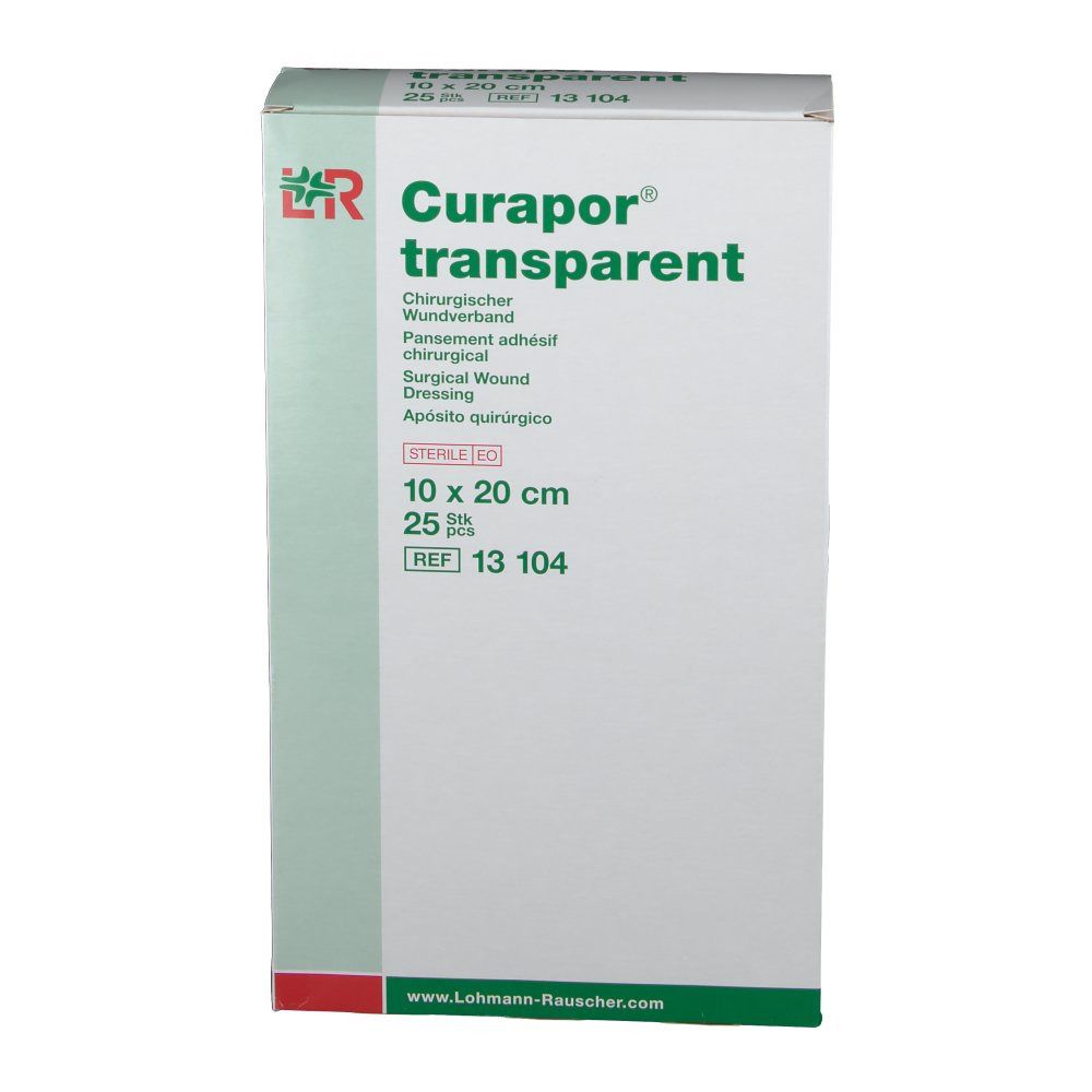 Curapor® transparent 10 cm x 20 cm steril