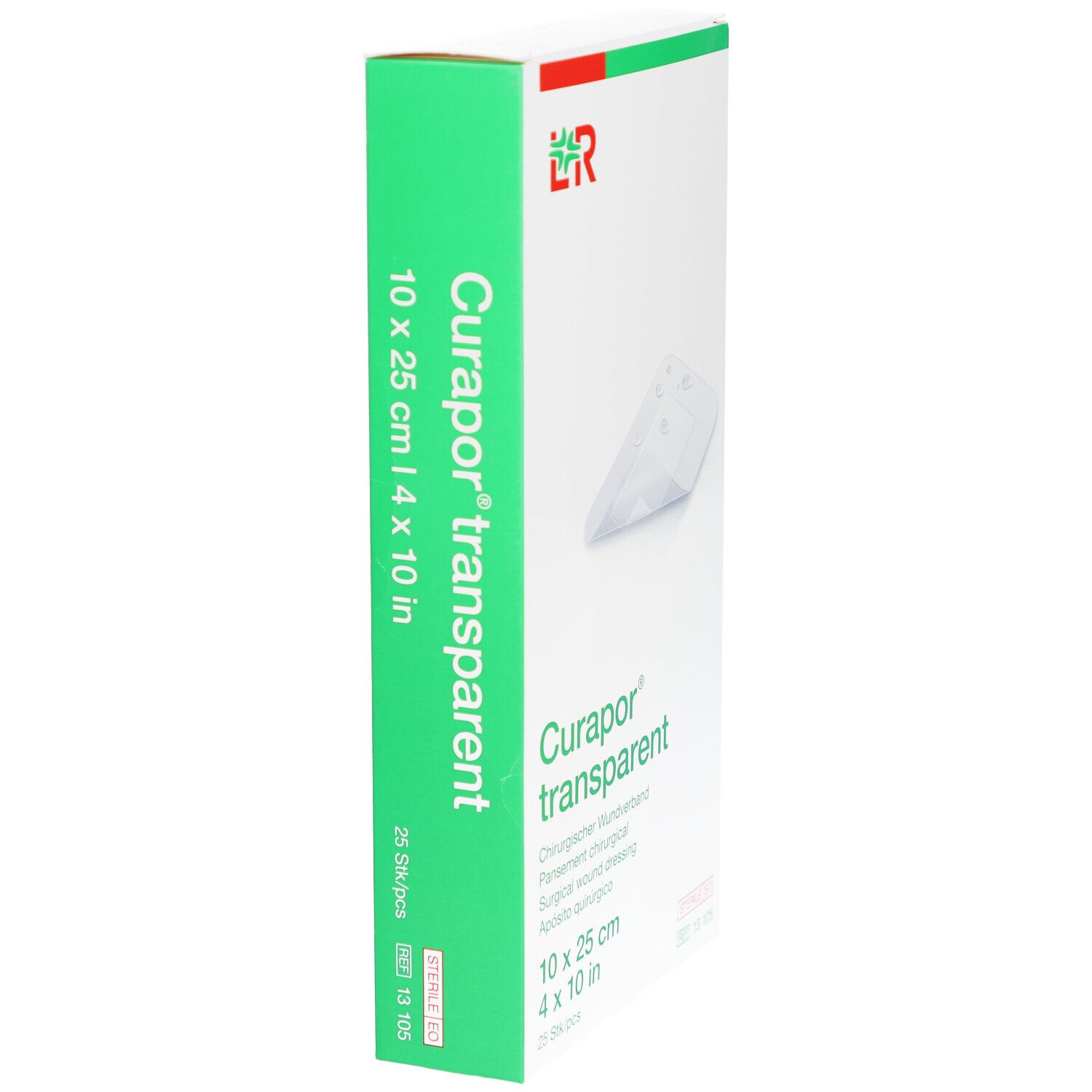 Curapor® transparent 10 cm x 25 cm steril