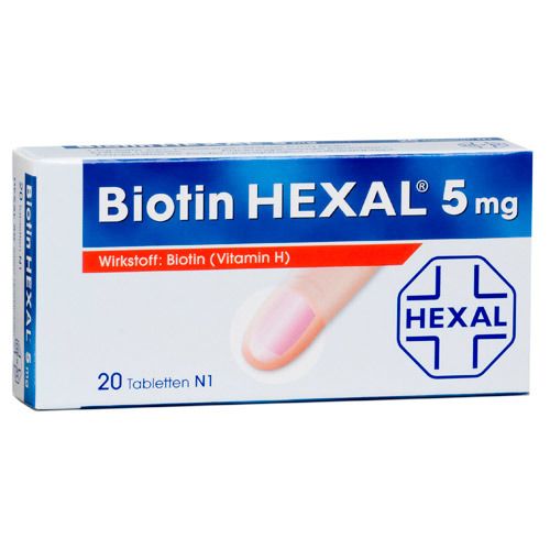 Biotin HEXAL® 5 mg Tabletten
