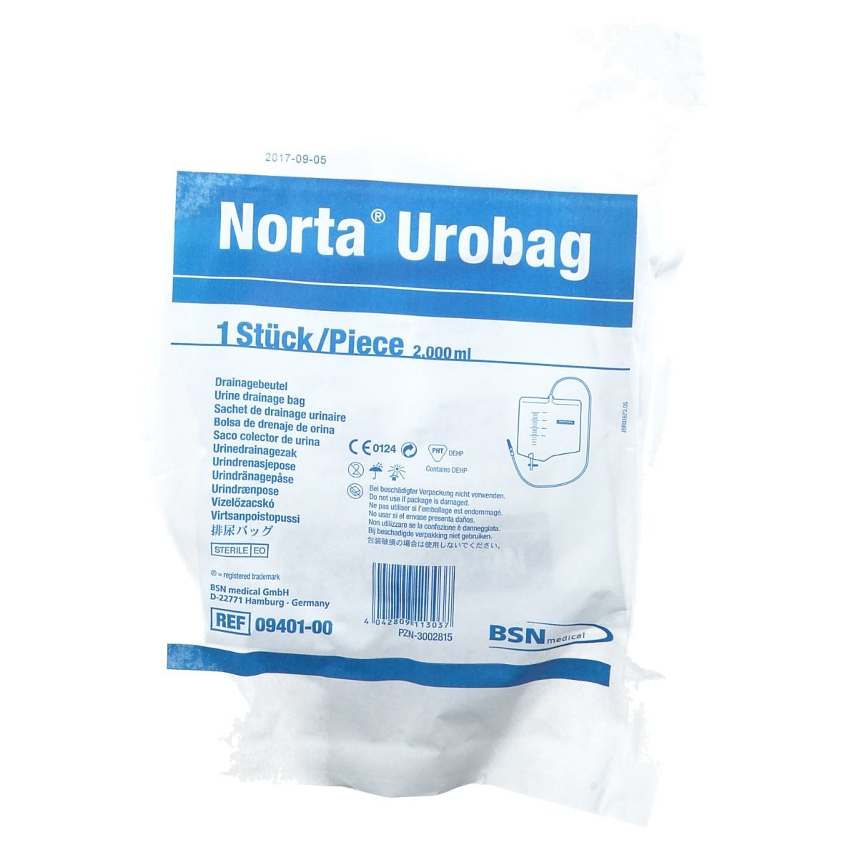 Norta® Urobag Urinbeutel 2 L