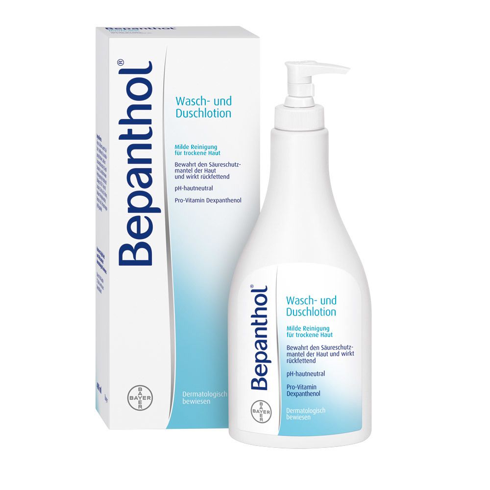 Bepanthol® Wasch- und Duschlotion für trockene Haut Spender