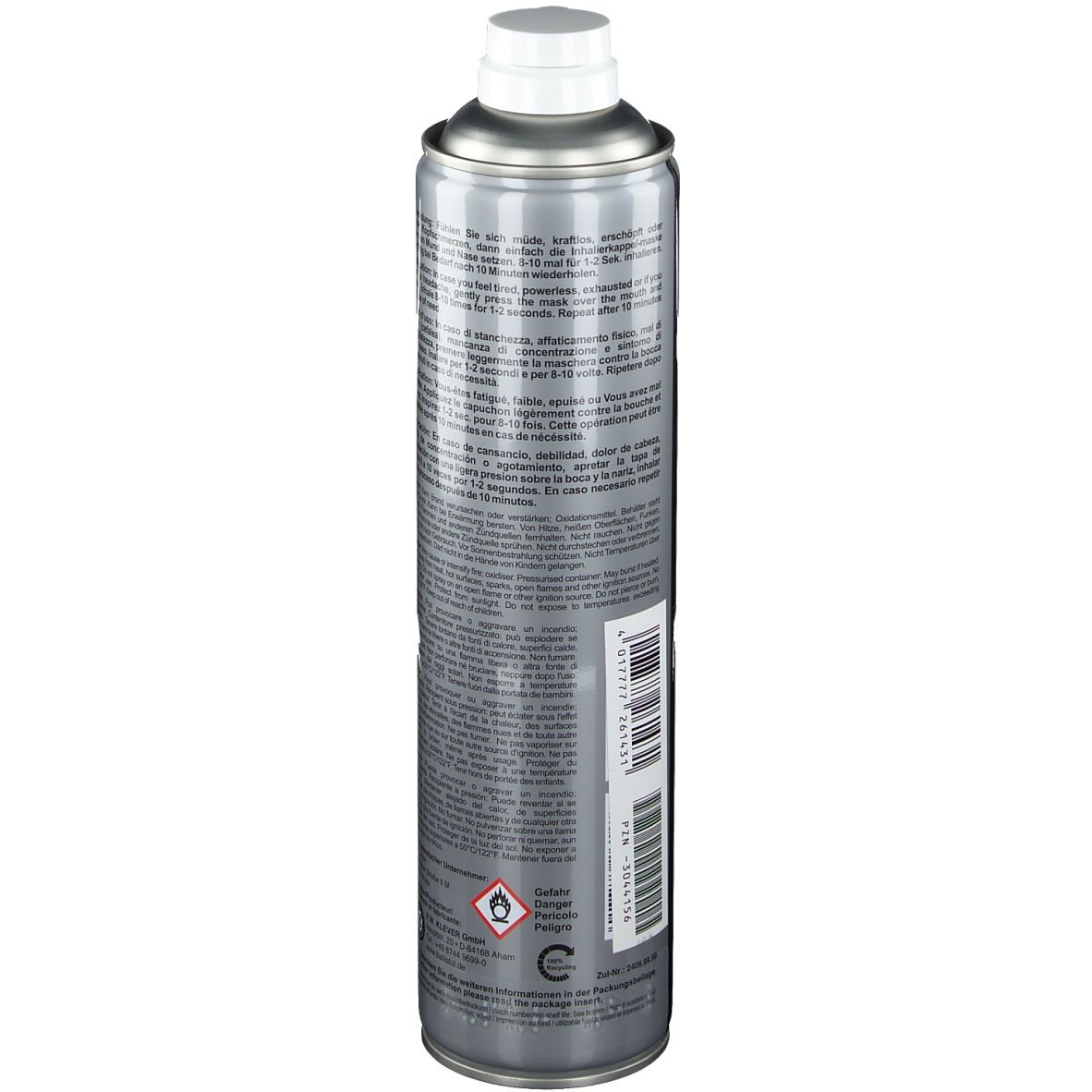 O-Pur Sauerstoff Dose 8 Liter mit Mundstück ab 13,79