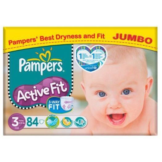 Pampers® Active Fit 3 Jumbo Pack