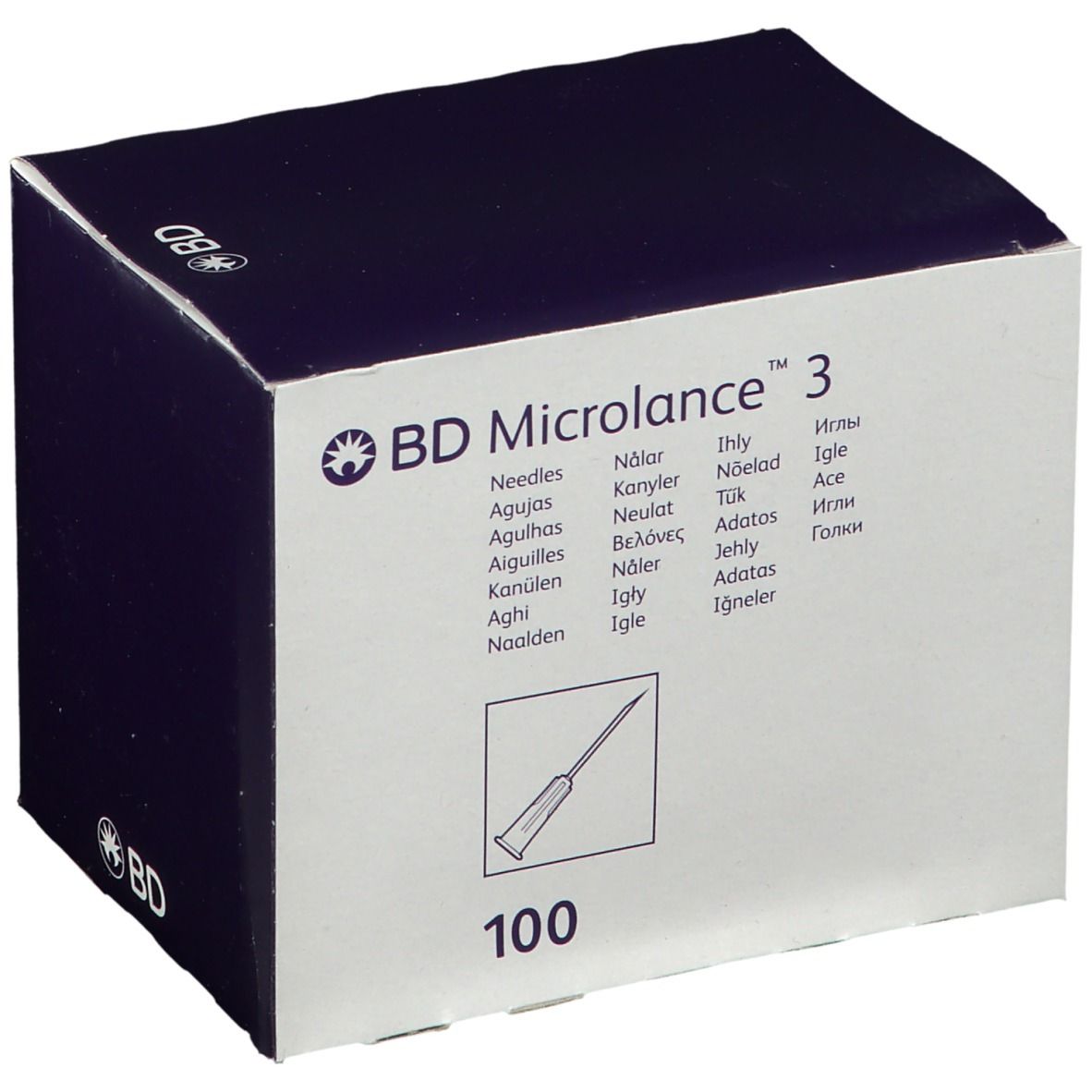 BD Microlance 3 Kanülen 25 G 1 0,5 x 25 mm