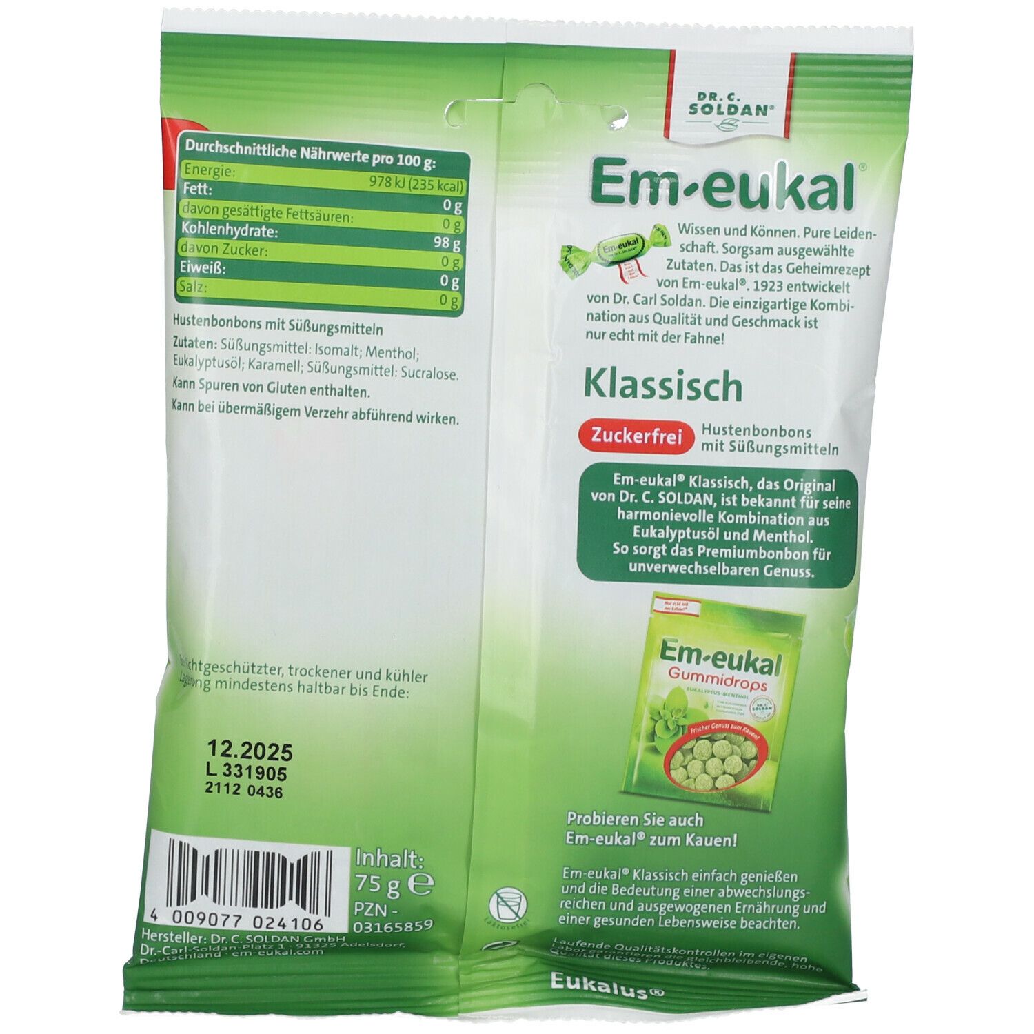 Em-eukal® Klassisch zuckerfrei