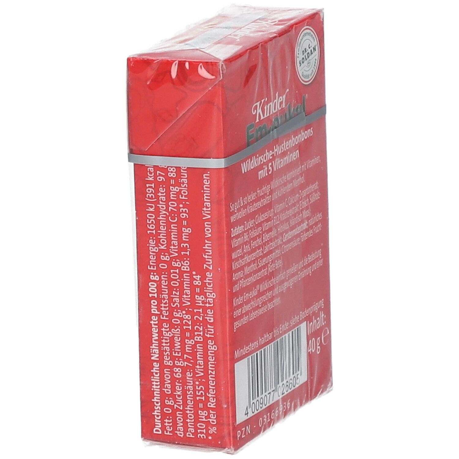 Kinder Em-eukal® Wildkirsche Minis zuckerhaltig