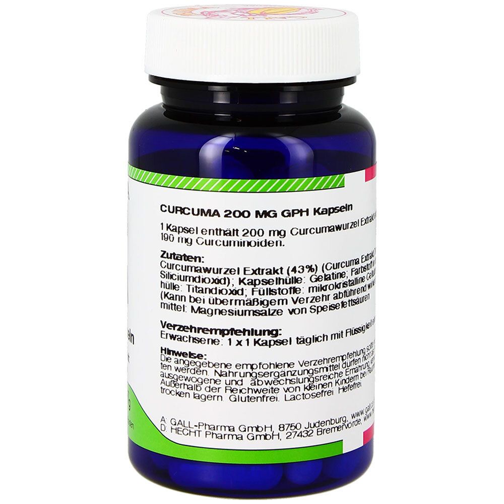 GALL PHARMA Curcuma 200 mg