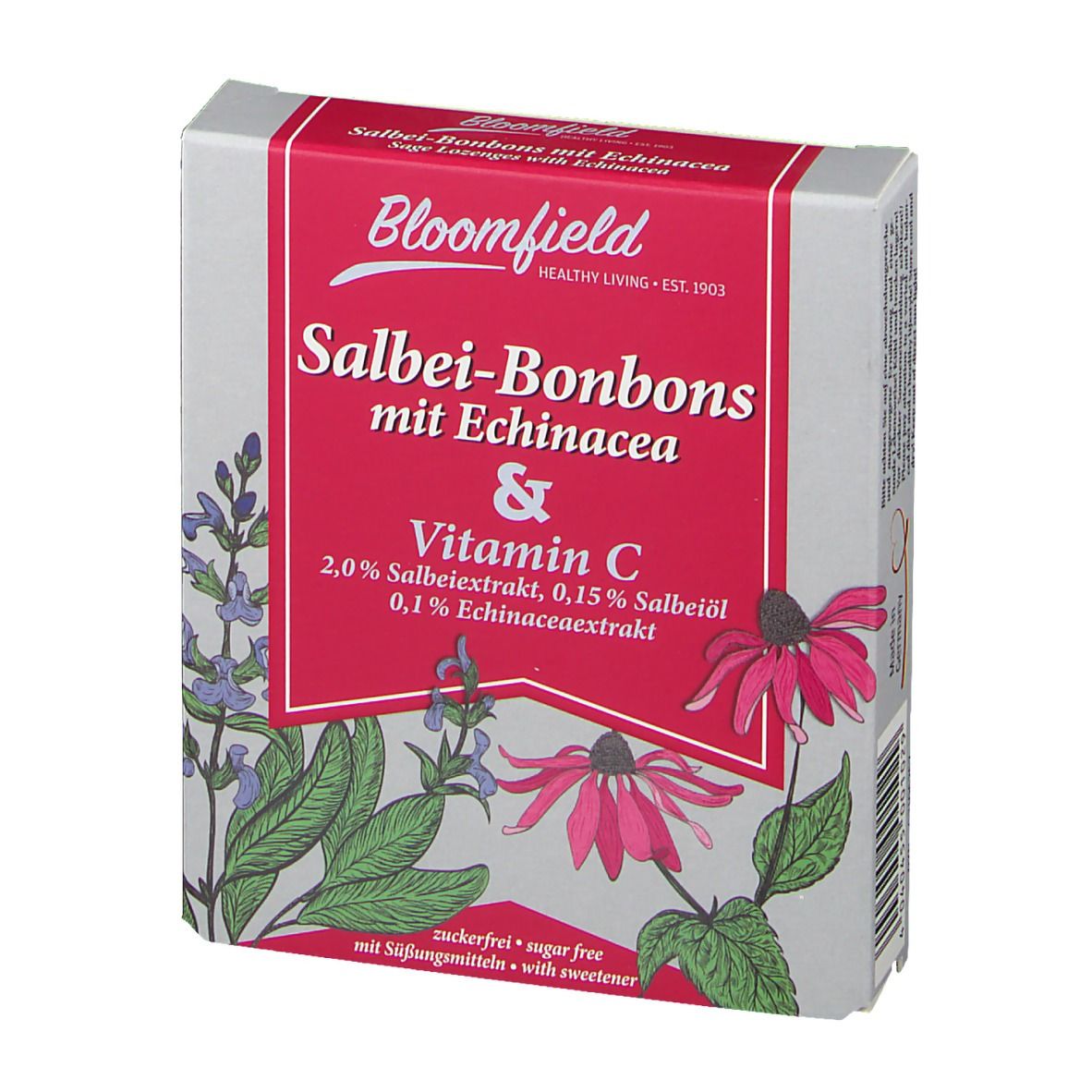Bloomfield® Salbei Bonbons mit Echinacea und Vitamin C