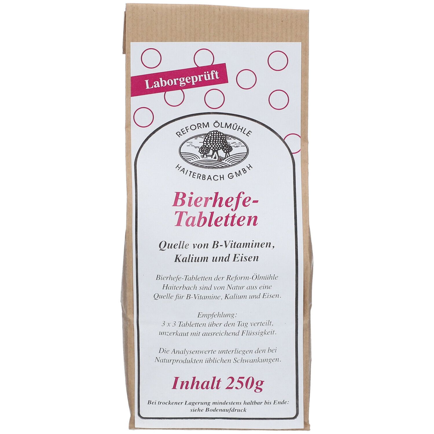 Bierhefe Tabletten