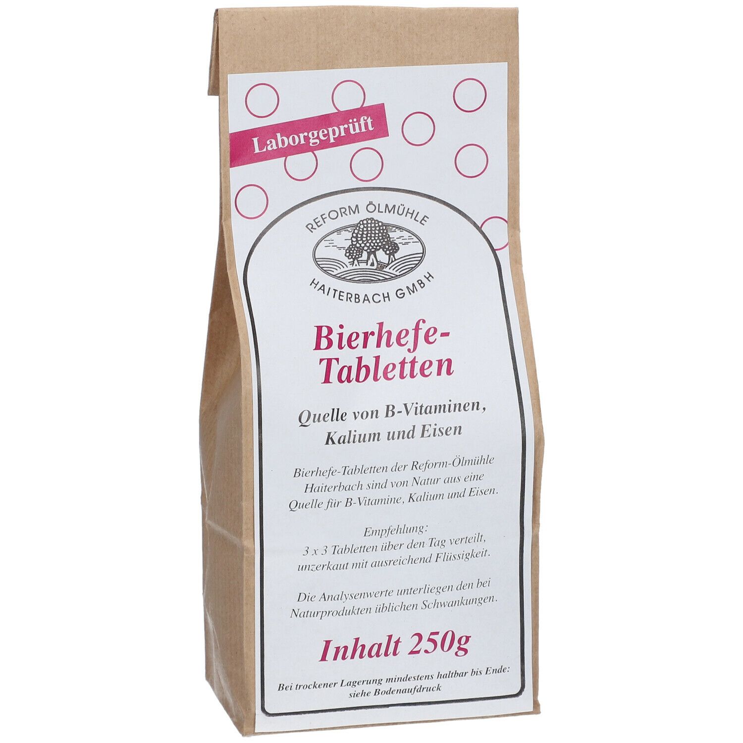 Bierhefe Tabletten