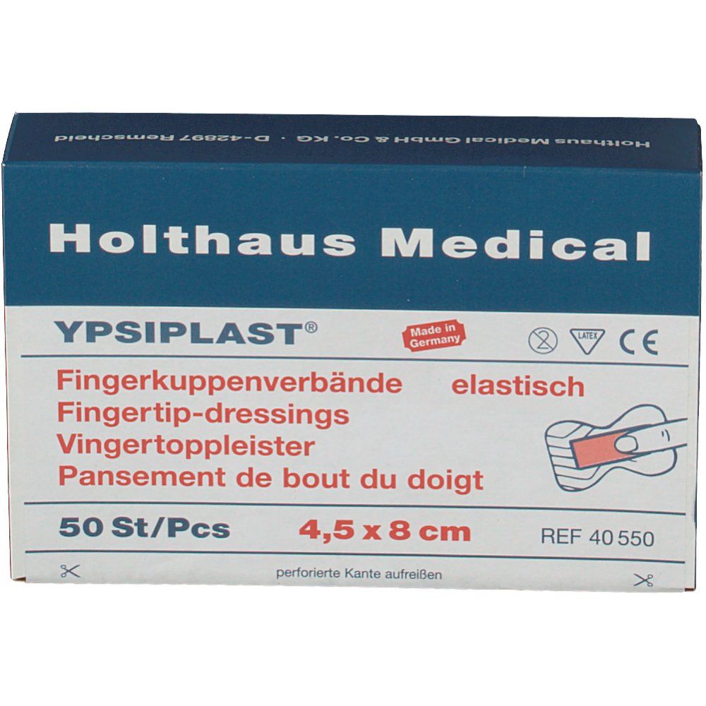 YPSIPLAST® Fingerkuppenverband, elastisch 4,5 cm x 8 cm 50 St
