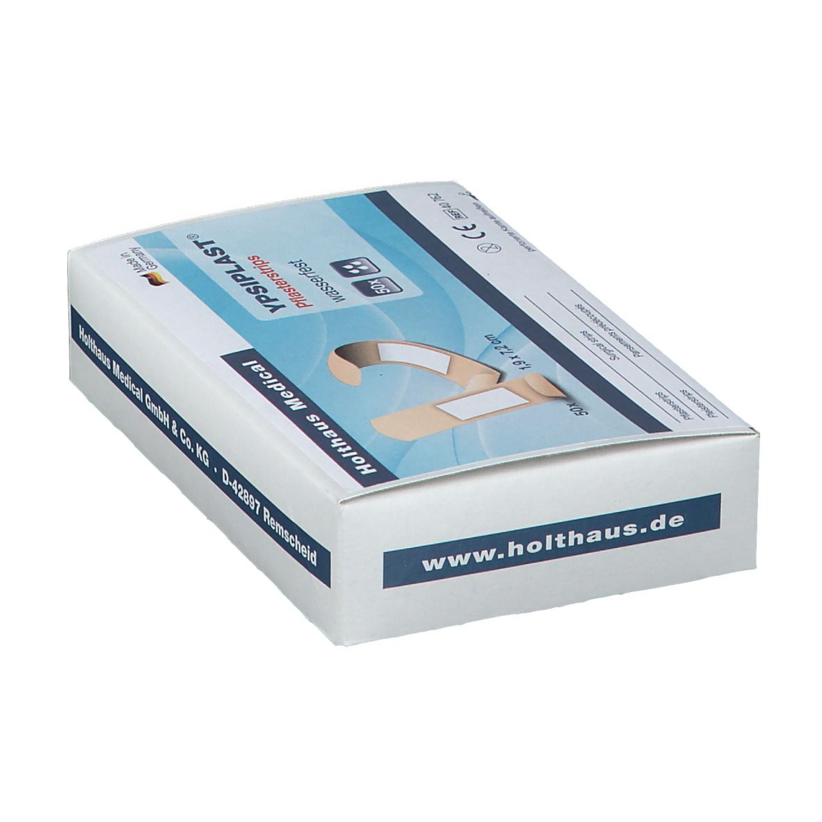 Holthaus Medical YPSIPLAST Pflasterstrips 1,9 x 7,2 cm wasserfest (50 Strips)