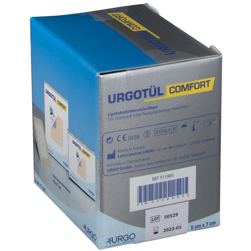 URGOTUEL COMFORT 5X7CM