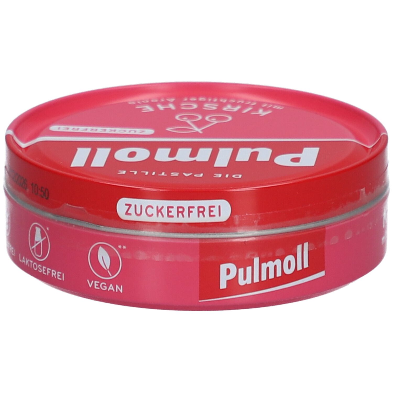 Pulmoll® Hustenbonbons Kirsche mit würzigem Zimt + Vitamin C zuckerfrei