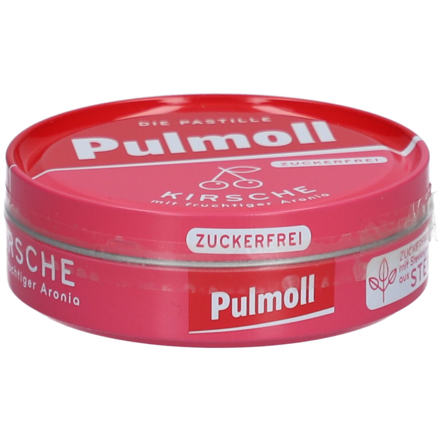Pulmoll® Hustenbonbons Kirsche mit würzigem Zimt + Vitamin C zuckerfrei