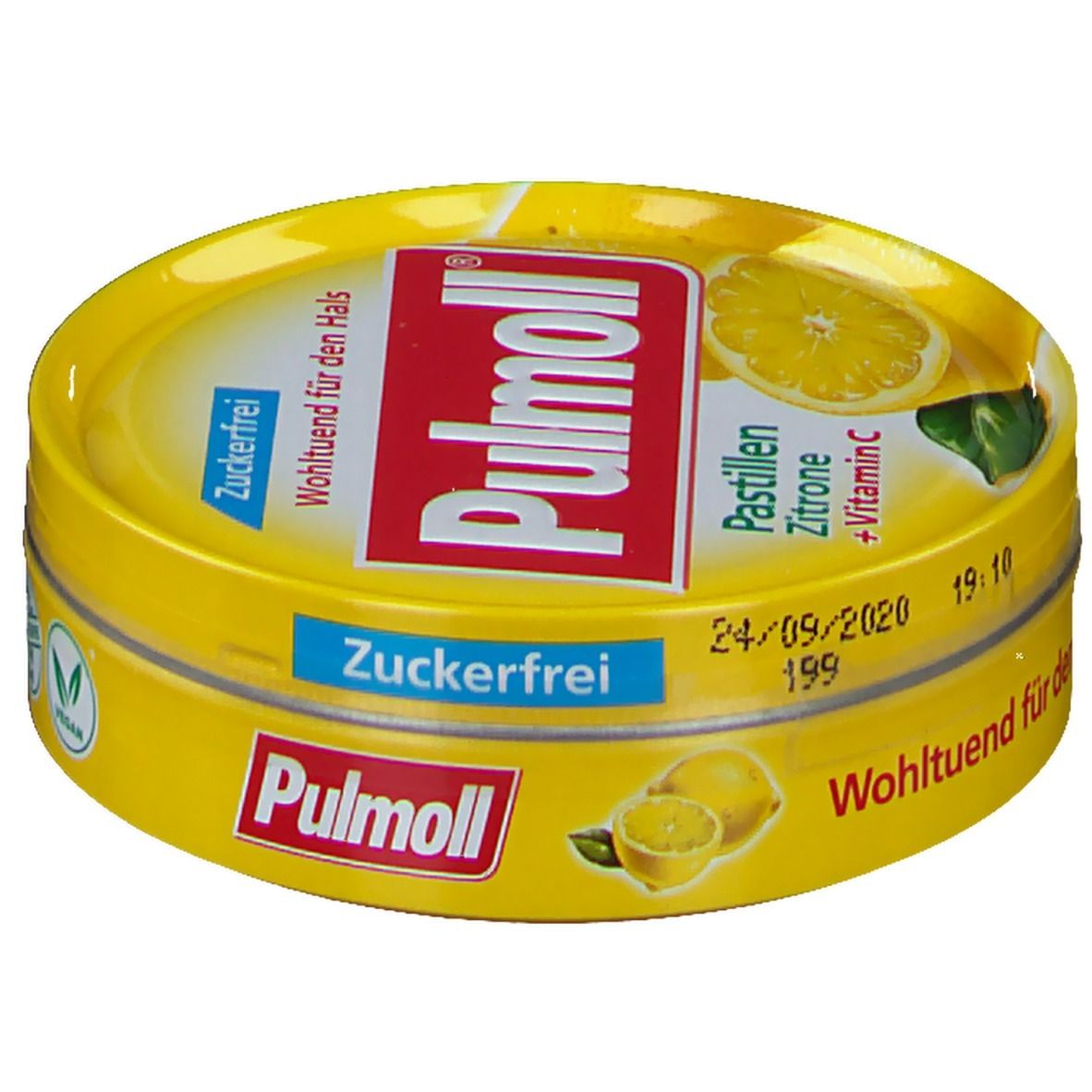 Pulmoll Halsbonbons Zitrone + Vitamin C Zuckerfrei 50 G Online Kaufen