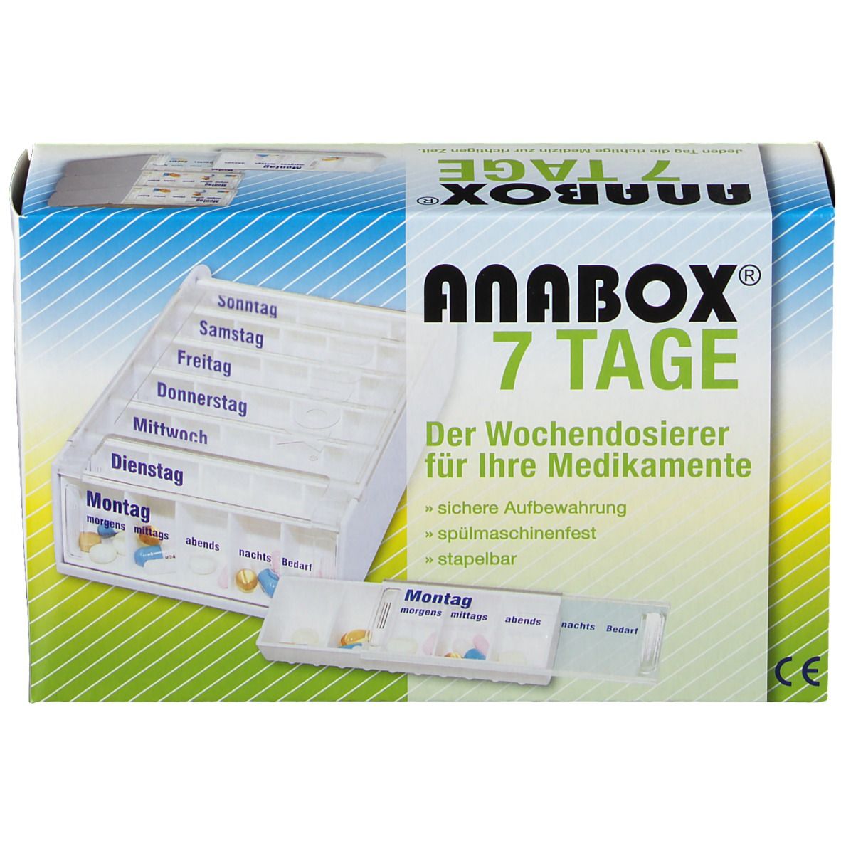 ANABOX® 7 Tage Wochendosierer weiß