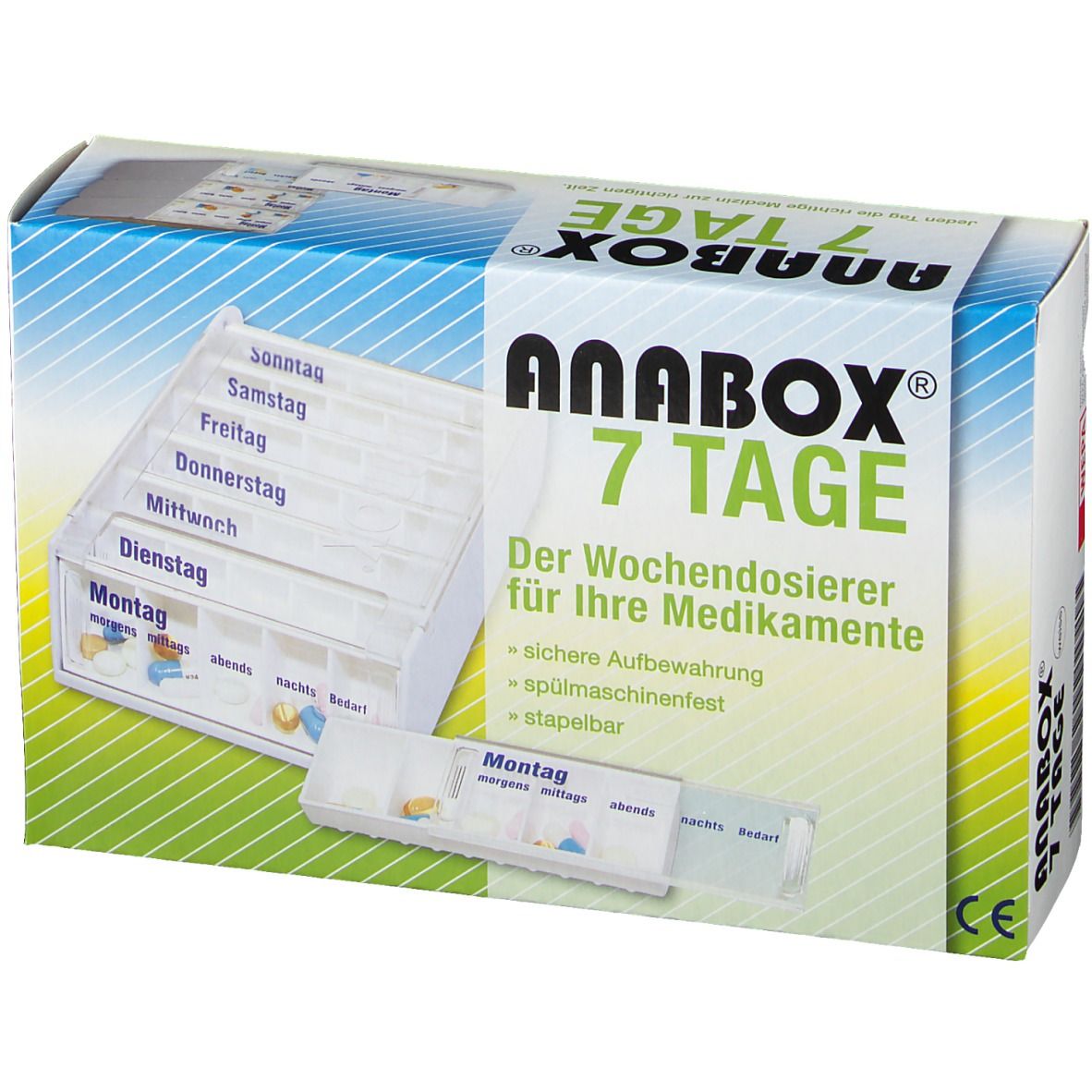 ANABOX® 7 Tage Wochendosierer weiß
