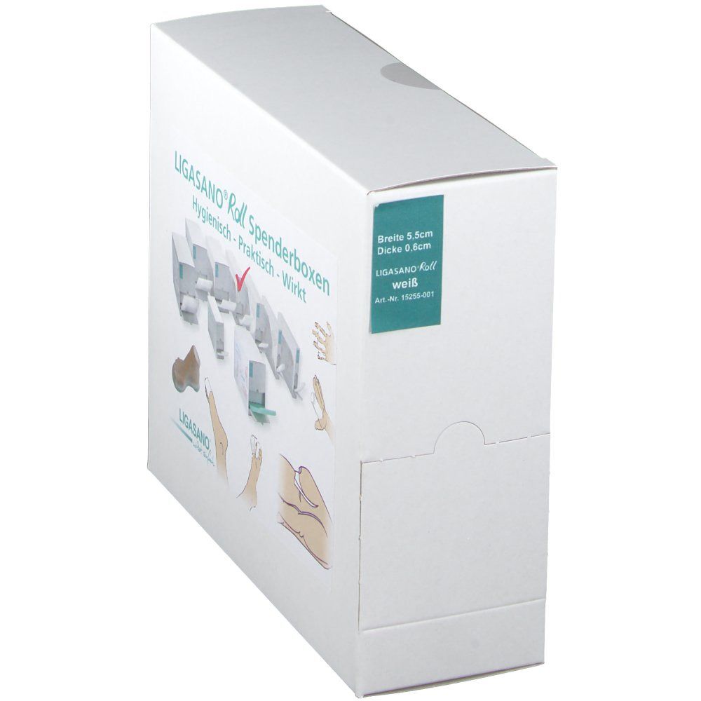 LIGASANO® Roll Spenderbox 0,6 cm x 5,5 cm x 3 m unsteril