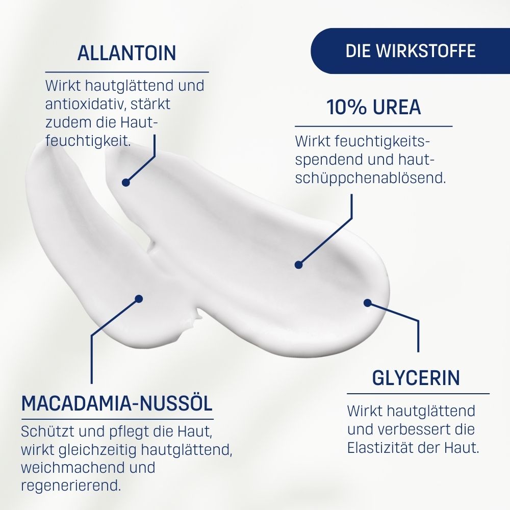 EUBOS® Trockene Haut Urea 10% Fußcreme