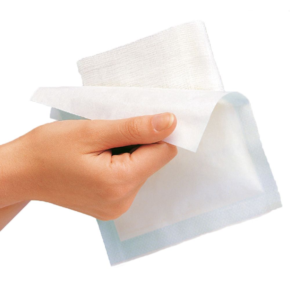 Lohmann & Rauscher Gazin Mullkompresse steril, 5 x 5 cm, 8- fach,  5 x 2 Stück