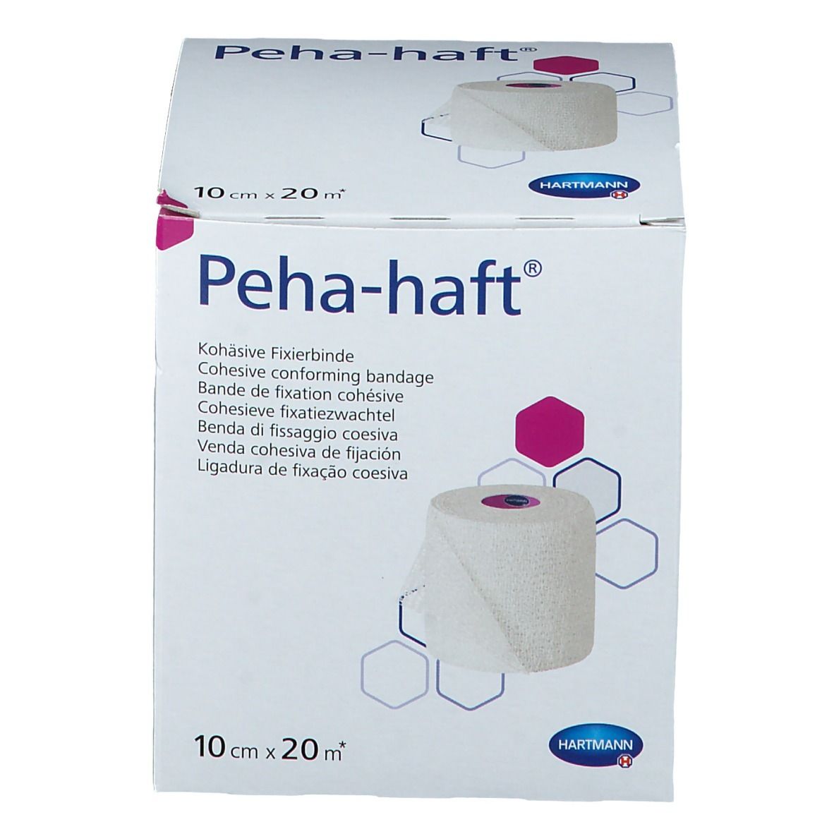 Peha-haft® Fixierbinde latexfrei 10 cm x 20 m