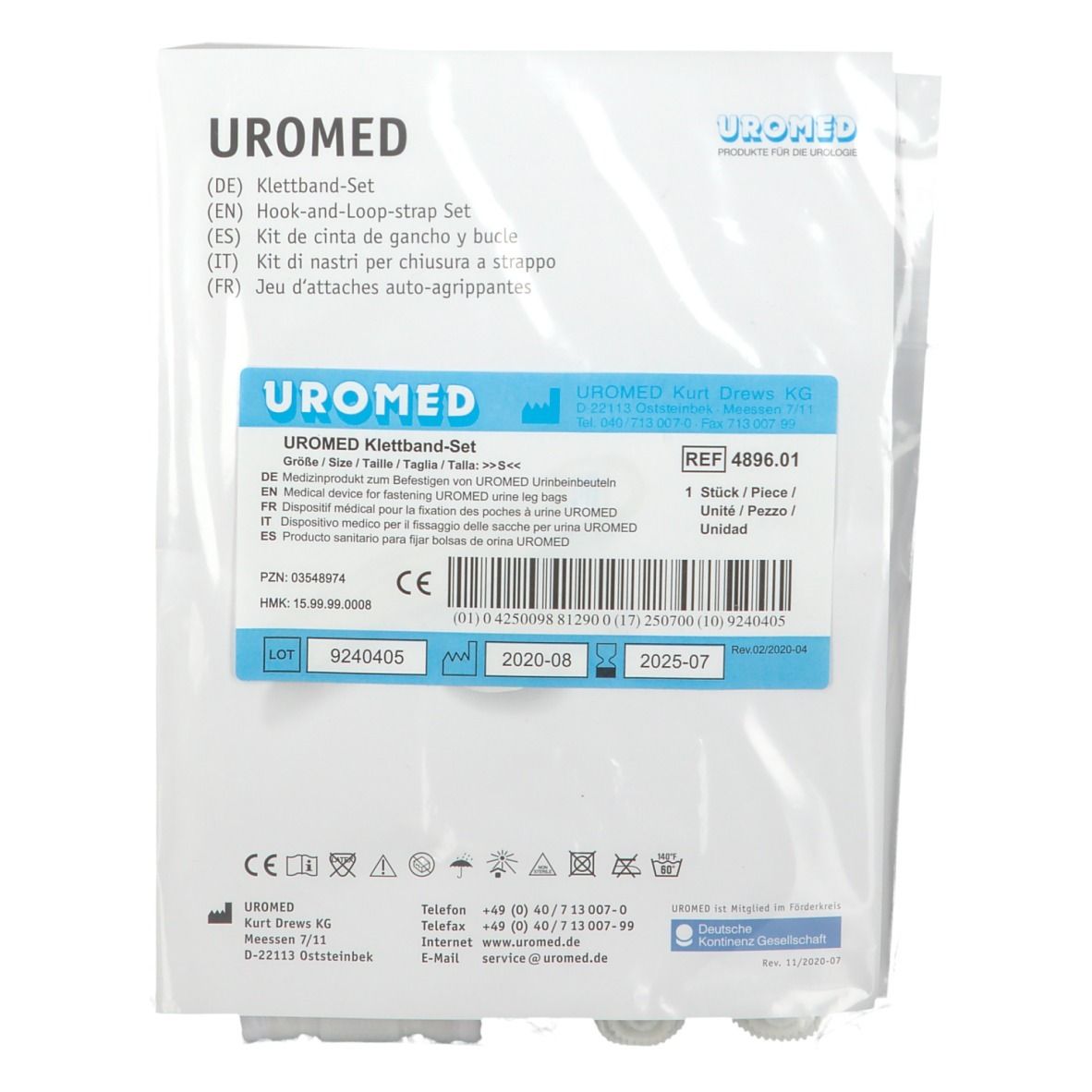 UROMED Klettband Set