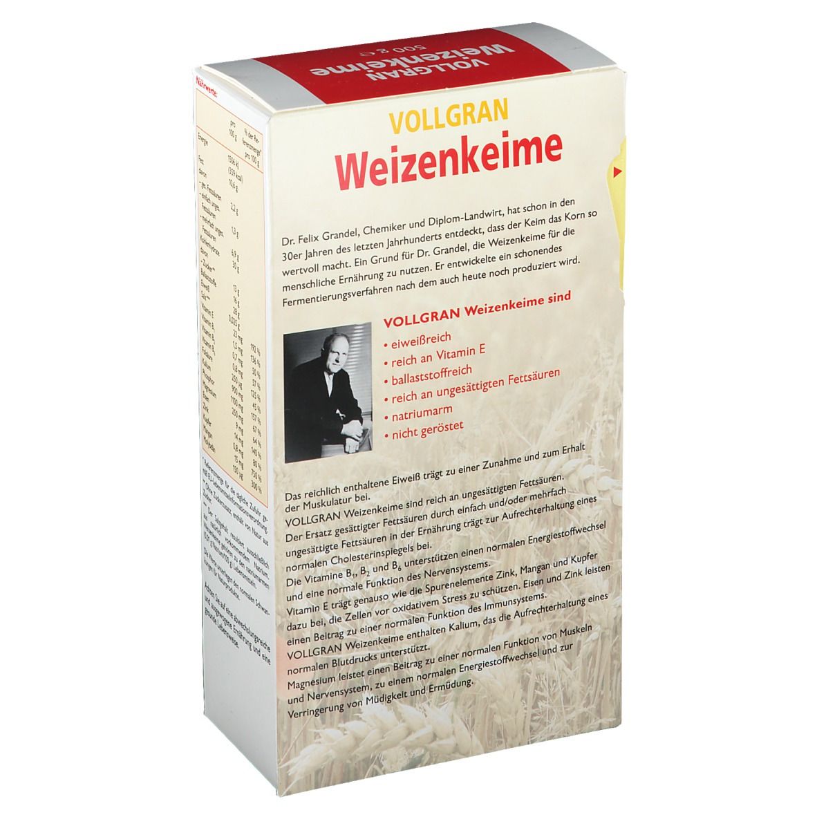 VOLLGRAN Weizenkeime Dr. Grandel