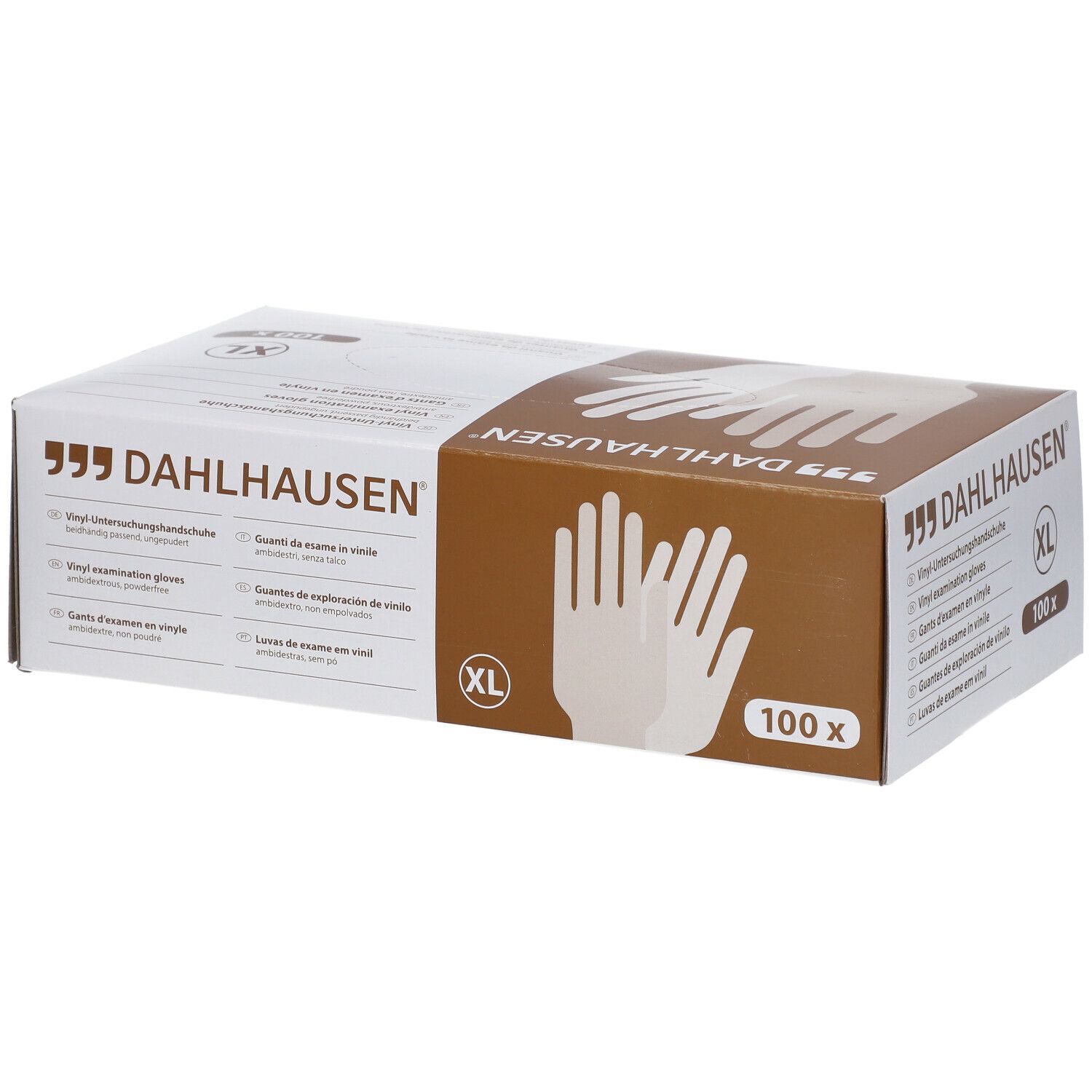 Dahlhausen® Vinyl-Untersuchungshandschuhe Gr. XL