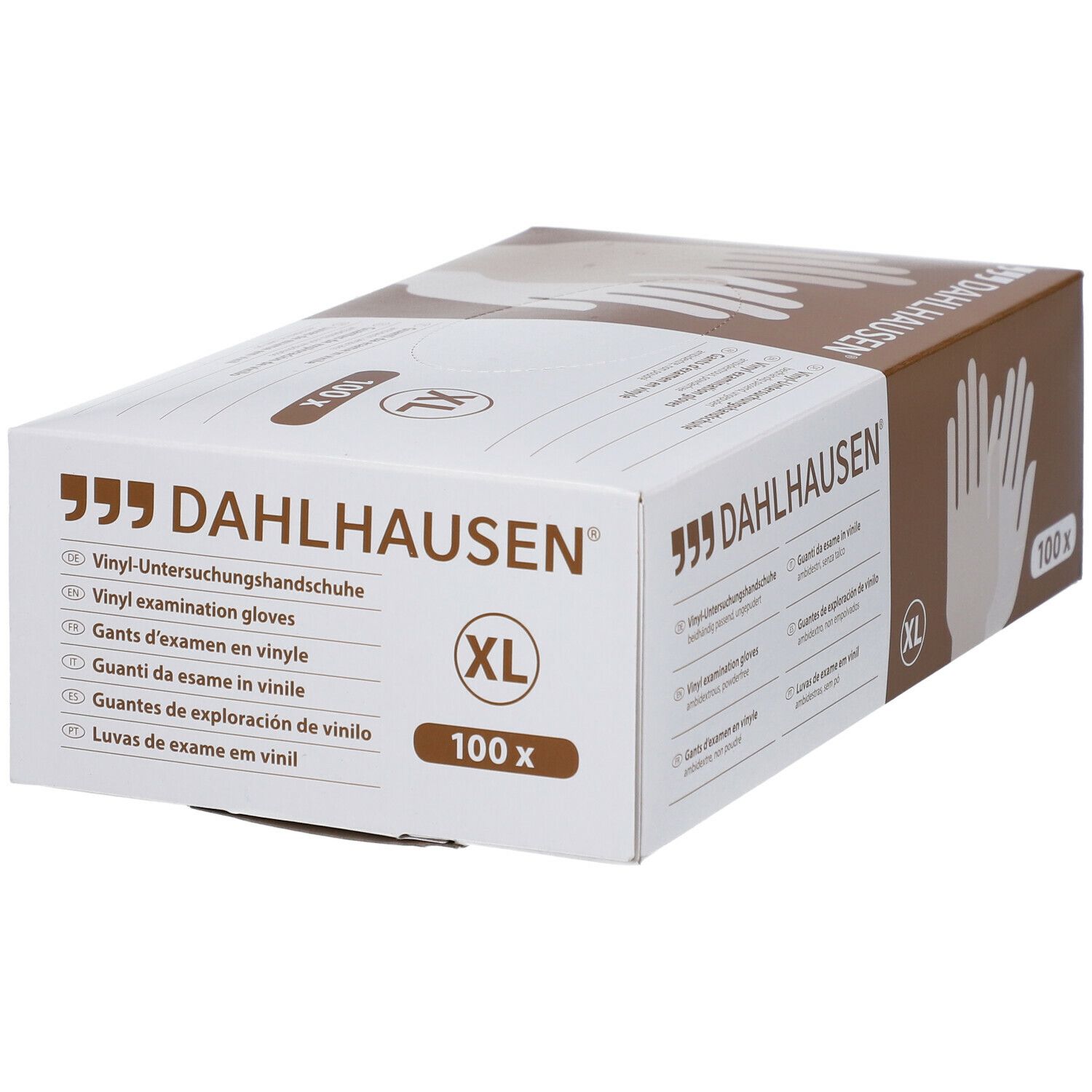 Dahlhausen® Vinyl-Untersuchungshandschuhe Gr. XL