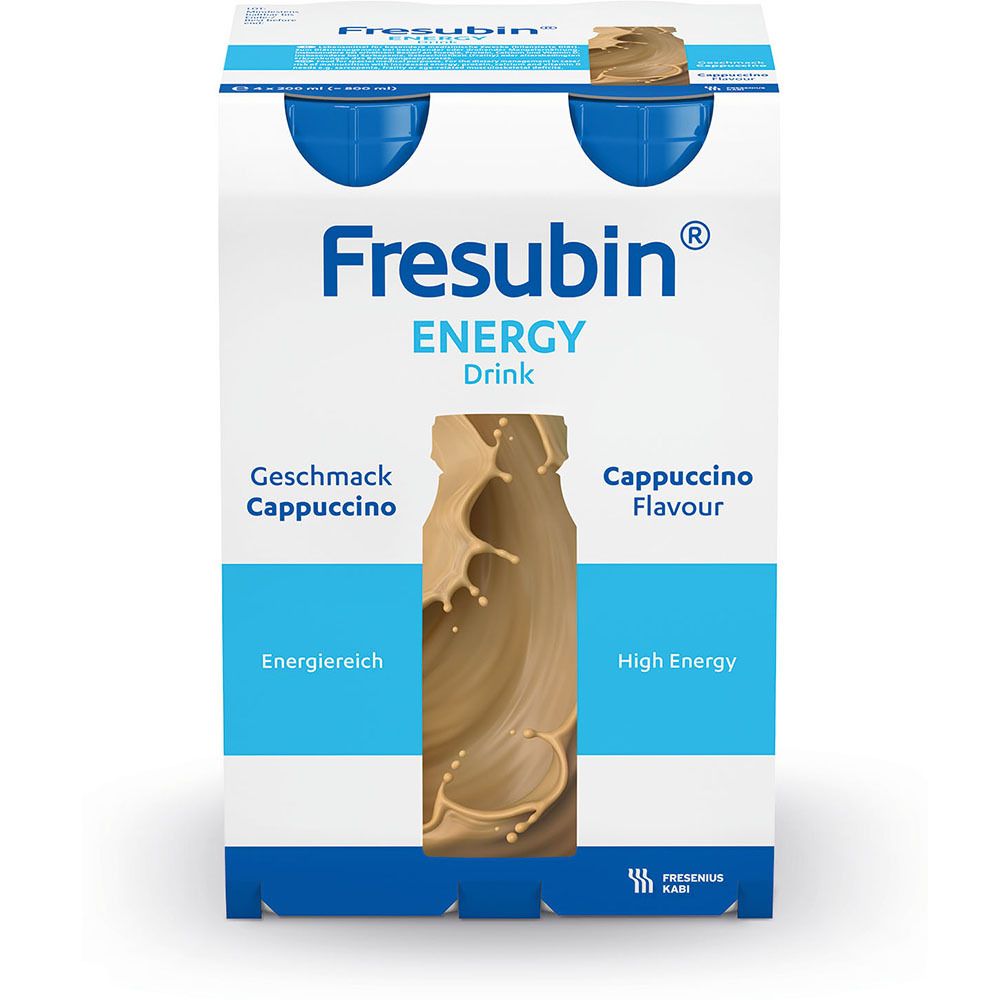 Fresubin Energy Trinknahrung Cappuccino | Astronautennahrung & Aufbaukost mit Vitaminen