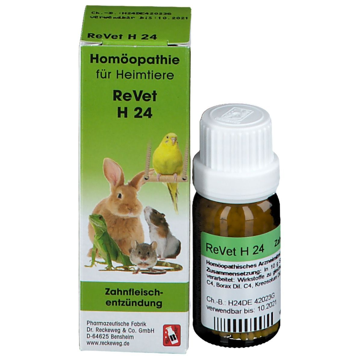 ReVet® H 24 Globuli für Heimtiere
